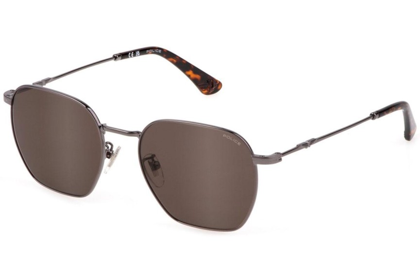 Ochelari de soare Police Origins Lite 14 SPLL06 0568 Dreptunghiulari Maro