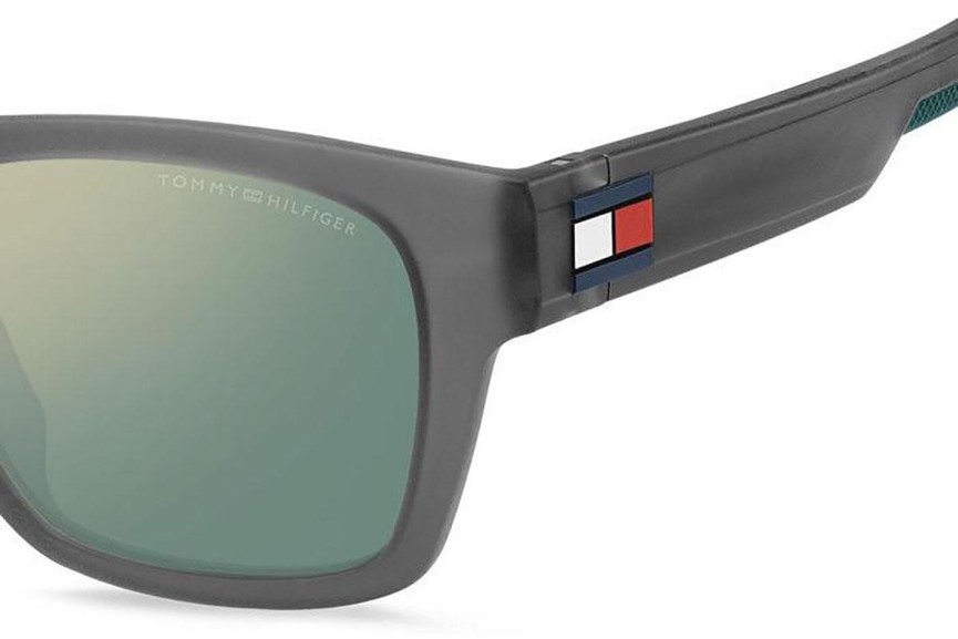 Ochelari de soare Tommy Hilfiger TH1975/S FRE/MT Pătrați Gri