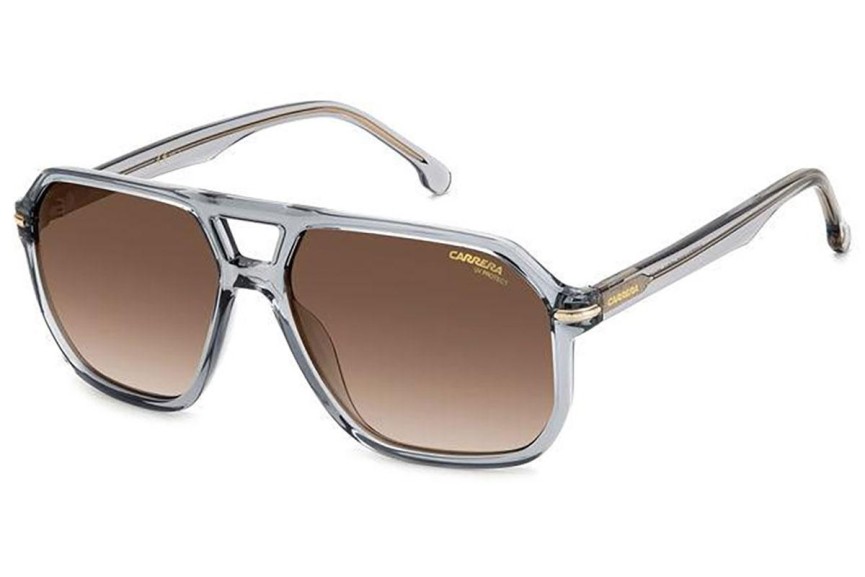 Ochelari de soare Carrera CARRERA302/S KB7/HA Flat Top Gri