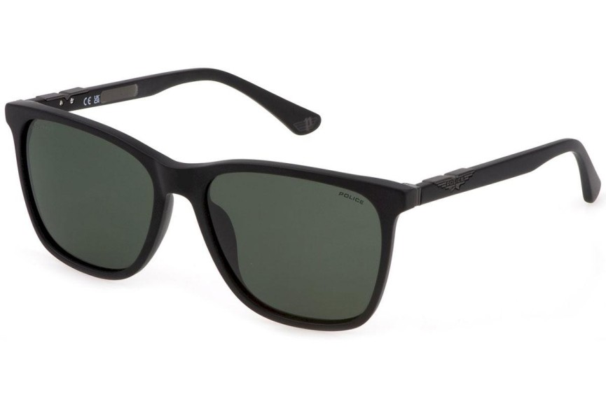 Ochelari de soare Police Origins 1 SPL872Z 703Z Polarized Pătrați Negri