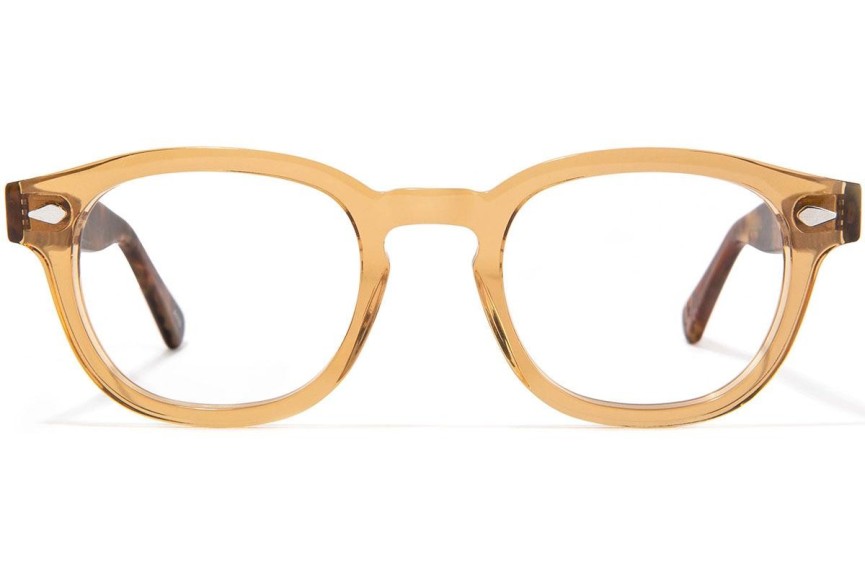 Ochelari Kohe by eyerim Adam Yellow Havana Rotunzi Galbeni