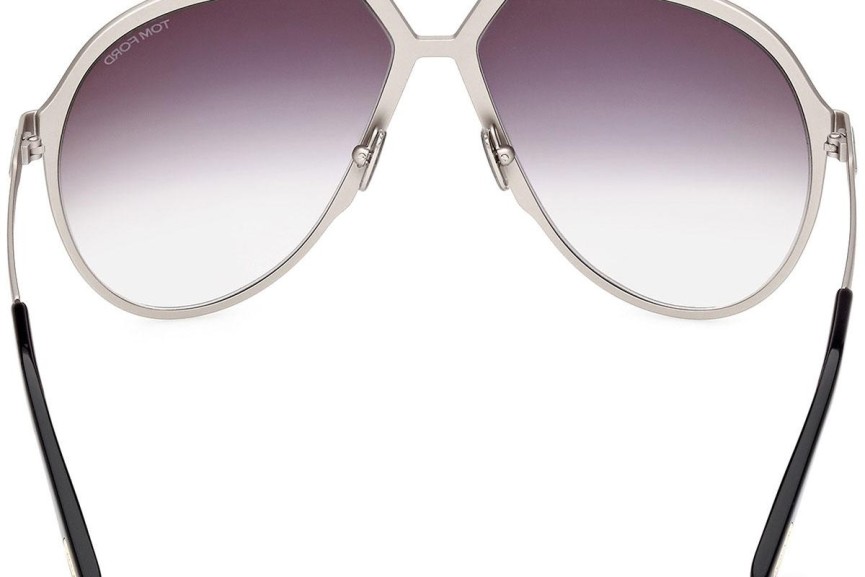 Ochelari de soare Tom Ford Xavier FT1060 16B Pilot Gri