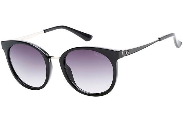 Ochelari de soare Guess GU7459 01B Rotunzi Negri