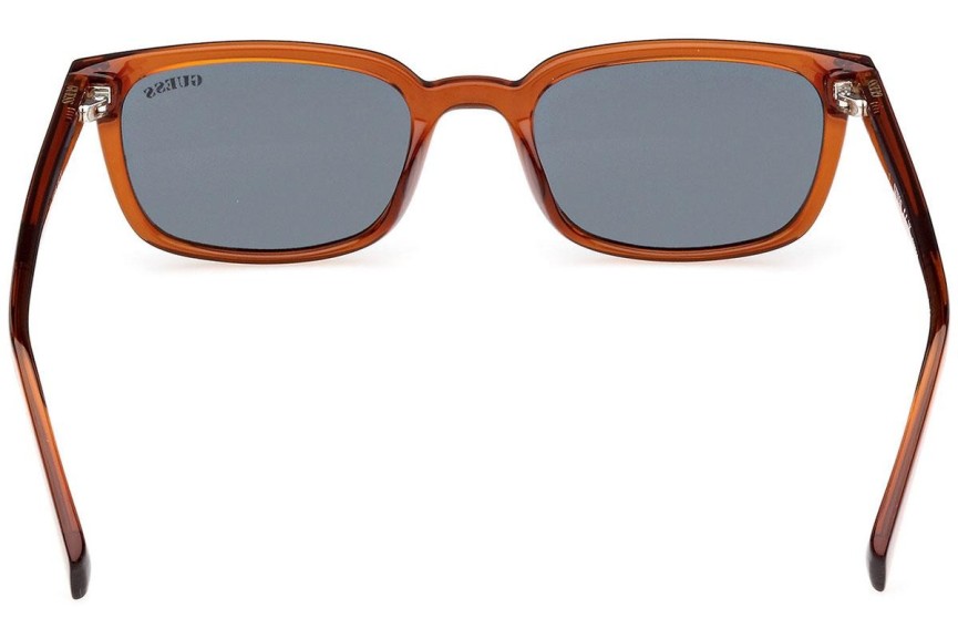 Ochelari de soare Guess GU8284 44V Dreptunghiulari Portocalii