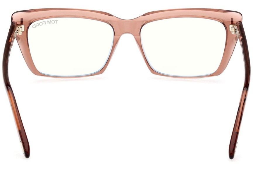 Ochelari Tom Ford FT5894-B 072 Pătrați Maro