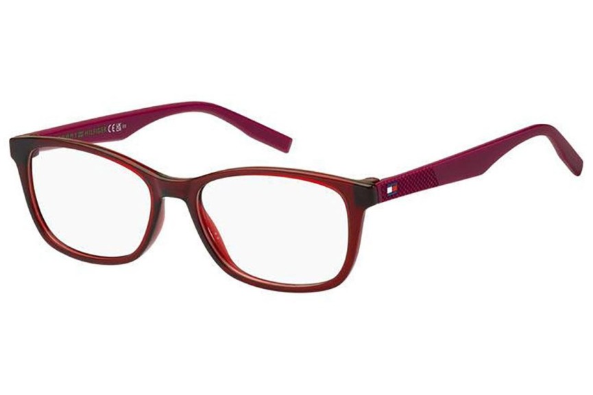 Ochelari Tommy Hilfiger TH2027 8CQ Dreptunghiulari Roșii