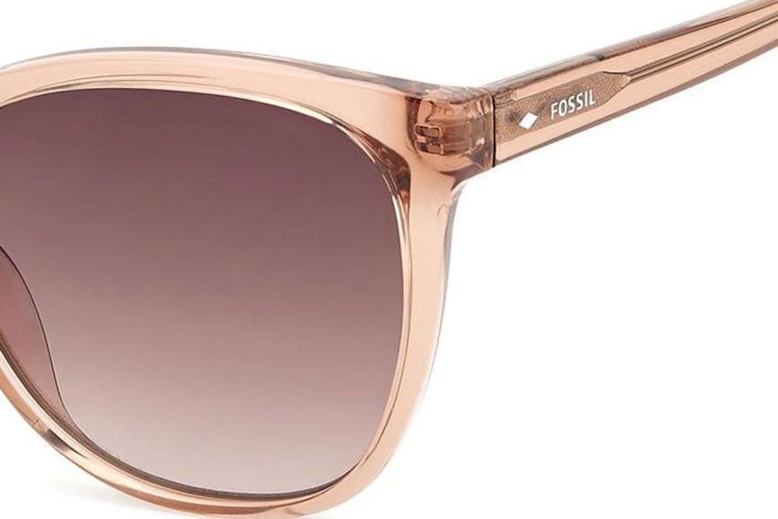 Ochelari de soare Fossil FOS3147/G/S FWM/HA Cat Eye Maro