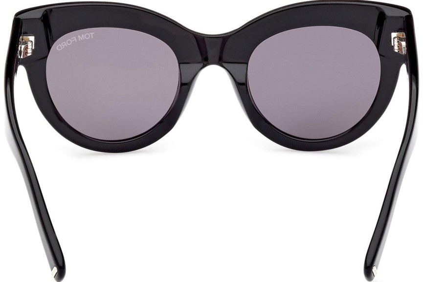 Ochelari de soare Tom Ford Lucilla FT1063 01C Cat Eye Negri