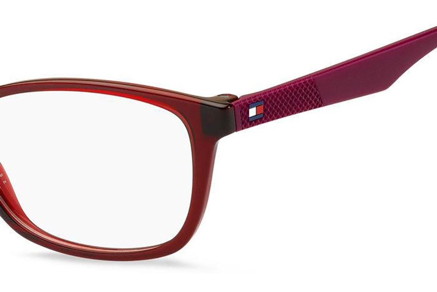 Ochelari Tommy Hilfiger TH2027 8CQ Dreptunghiulari Roșii