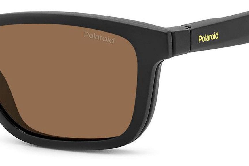 Ochelari Polaroid PLD2147/CS 003/HE Polarized Dreptunghiulari Negri