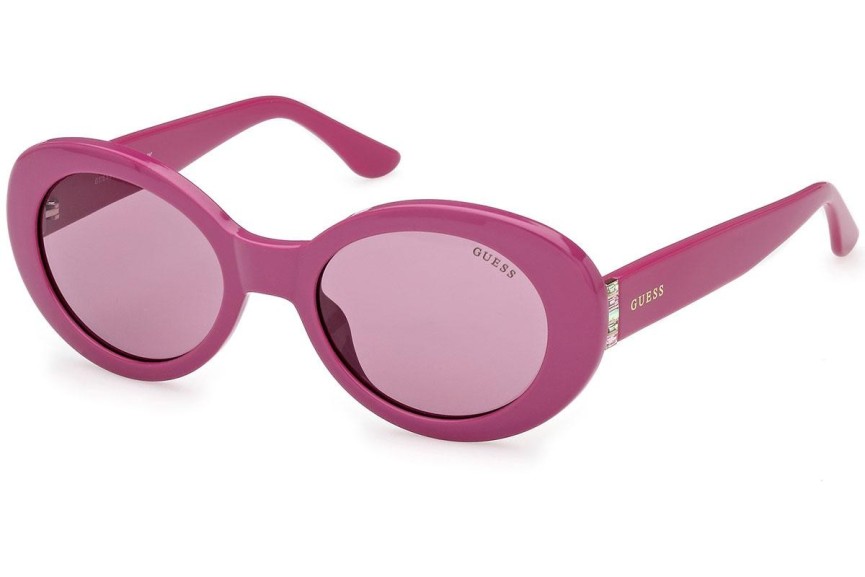 Ochelari de soare Guess GU7904 83Y Ovali Violeți