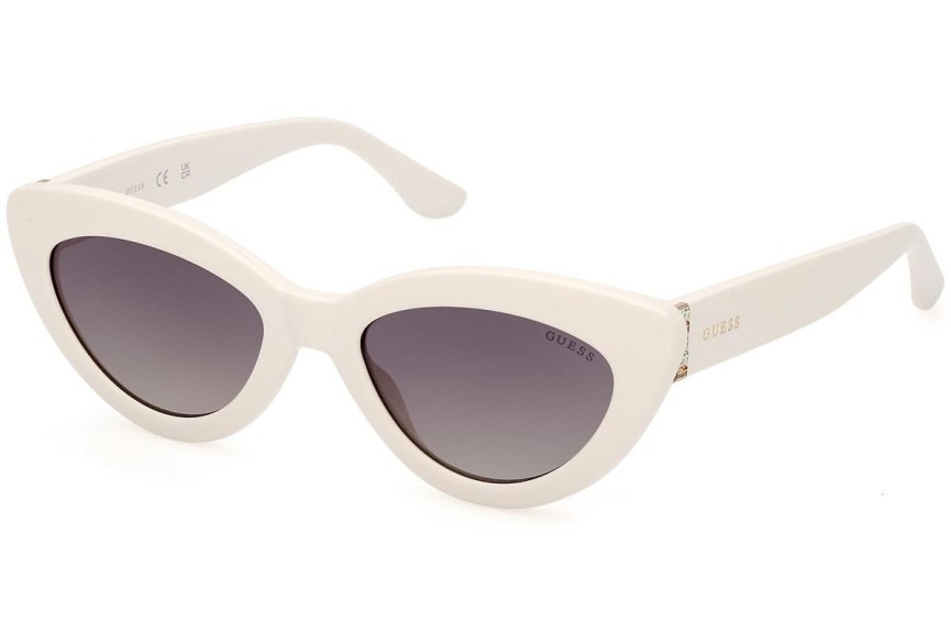 Ochelari de soare Guess GU7905 21P Cat Eye Albi