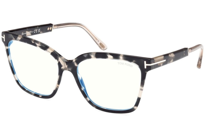 Ochelari Tom Ford FT5892-B 005 Pătrați Havana