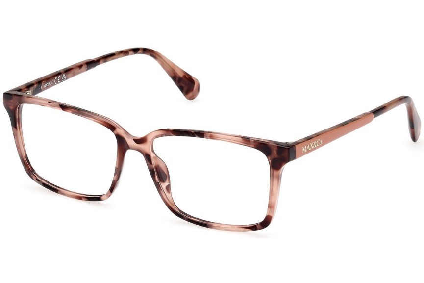 Ochelari Max&Co. MO5114 055 Dreptunghiulari Havana