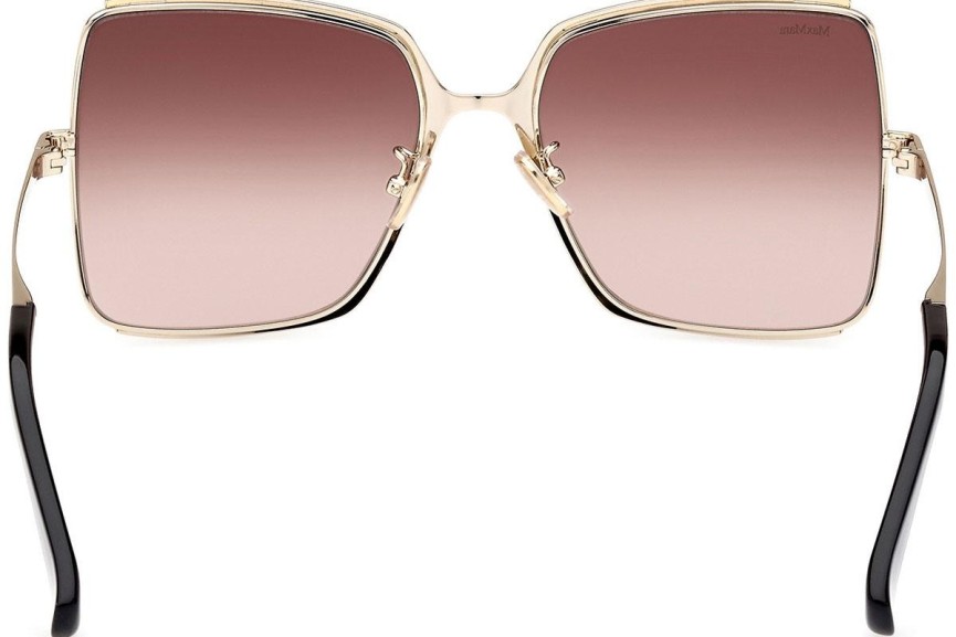 Ochelari de soare Max Mara Weho MM0070-H 32F Pătrați Negri