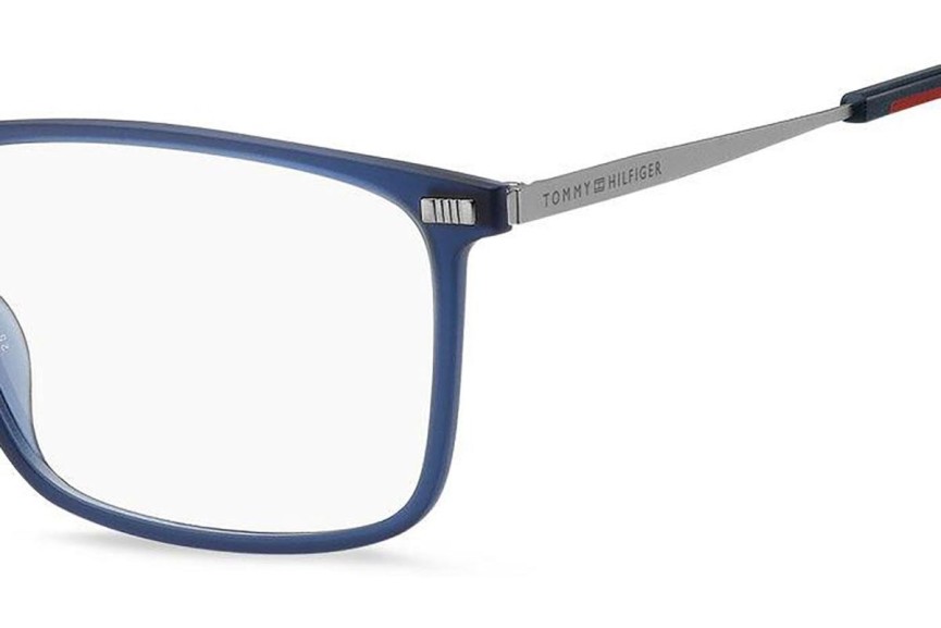 Ochelari Tommy Hilfiger TH2018 FLL Dreptunghiulari Albaștri