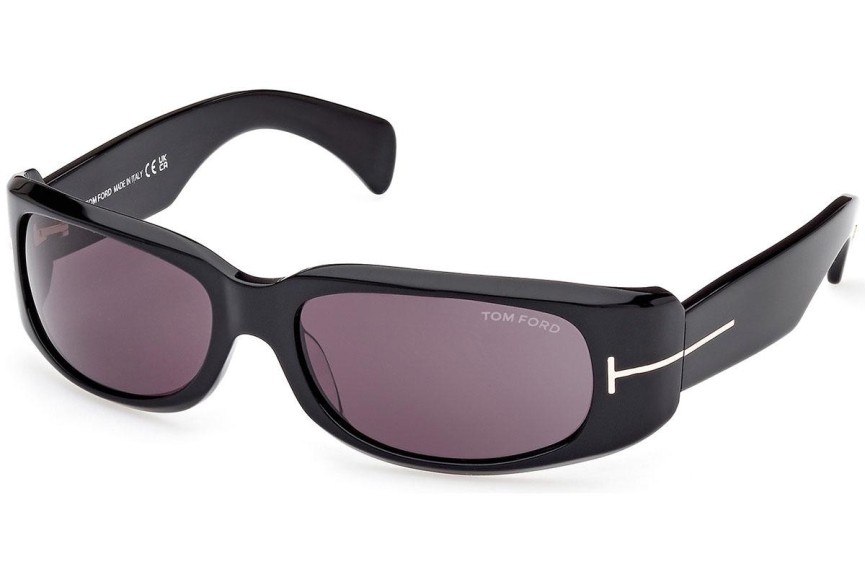 Ochelari de soare Tom Ford Corey FT1064 01A Dreptunghiulari Negri