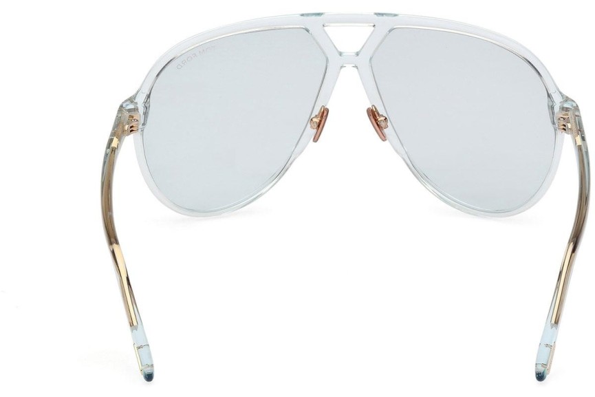 Ochelari de soare Tom Ford Bertrand FT1061 84V Pilot Albaștri