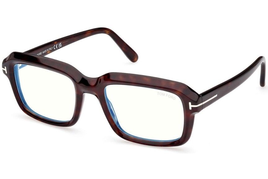 Ochelari Tom Ford FT5888-B 052 Dreptunghiulari Havana