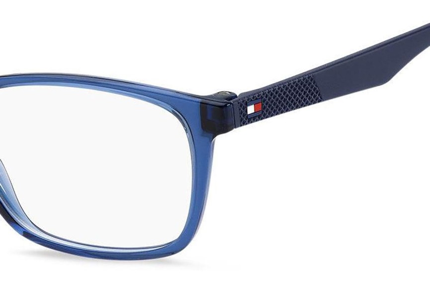 Ochelari Tommy Hilfiger TH2025 PJP Dreptunghiulari Albaștri