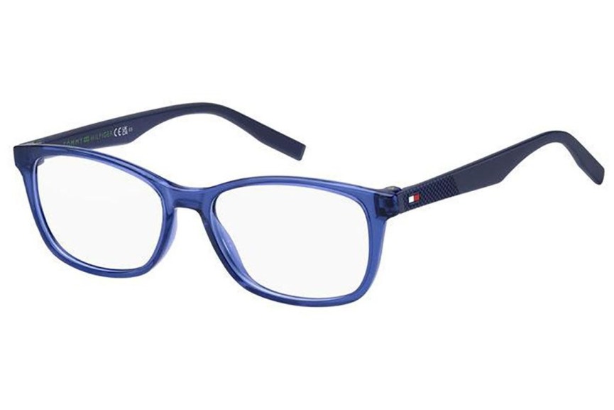 Ochelari Tommy Hilfiger TH2027 PJP Dreptunghiulari Albaștri