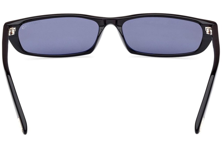 Ochelari de soare Tom Ford Alejndro FT1058 01A Dreptunghiulari Negri