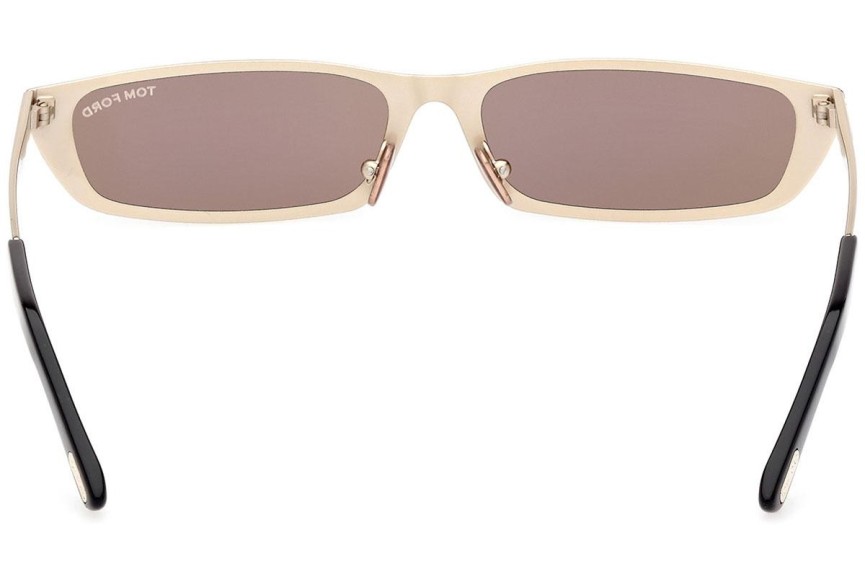 Ochelari de soare Tom Ford Everett FT1059 32G Dreptunghiulari Bej