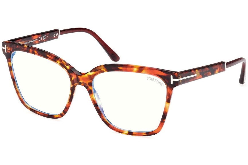 Ochelari Tom Ford FT5892-B 054 Pătrați Havana