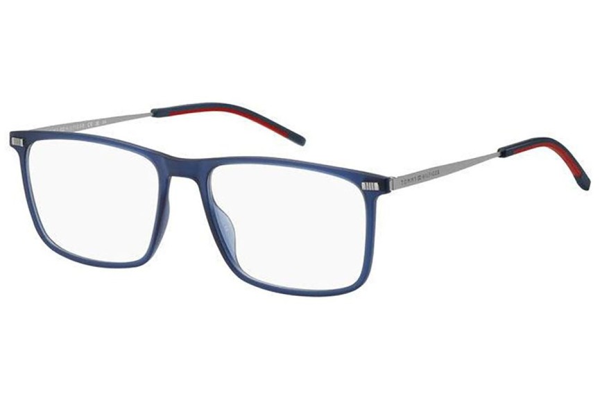 Ochelari Tommy Hilfiger TH2018 FLL Dreptunghiulari Albaștri