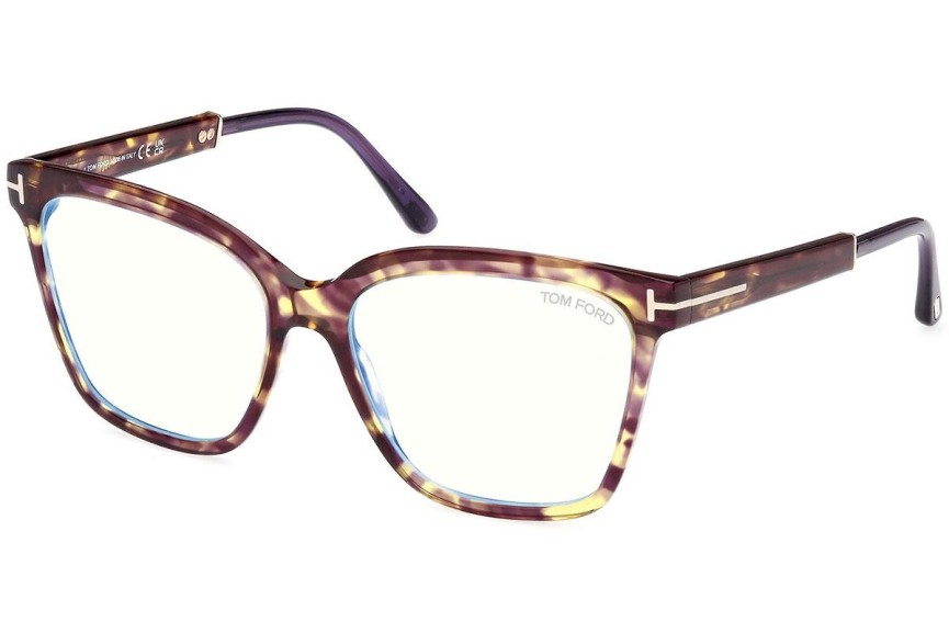 Ochelari Tom Ford FT5892-B 055 Pătrați Havana