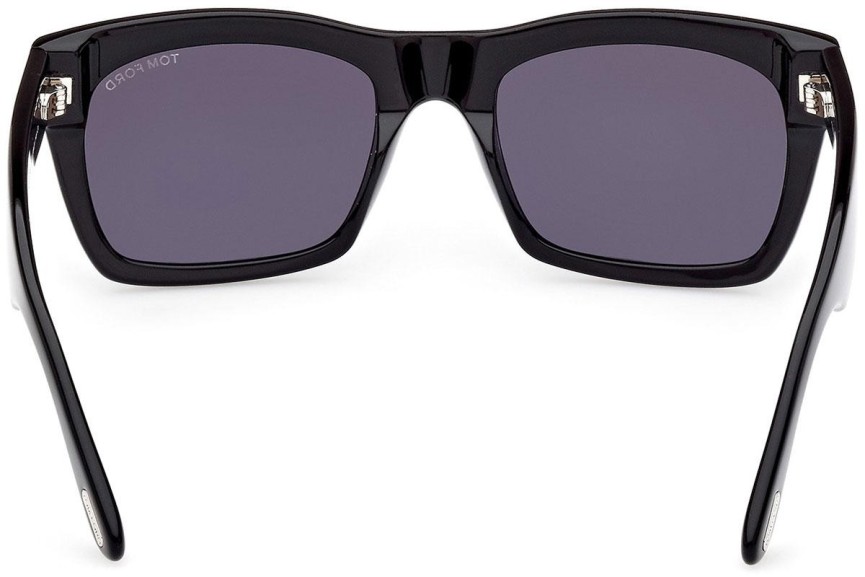 Ochelari de soare Tom Ford Nico 2 FT1062 01A Pătrați Negri