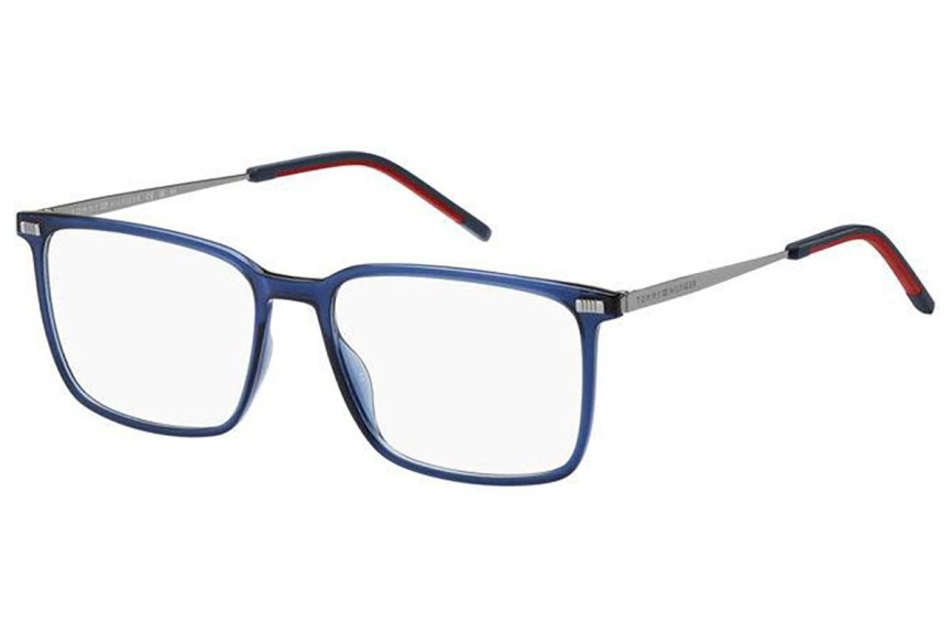 Ochelari Tommy Hilfiger TH2019 PJP Dreptunghiulari Albaștri