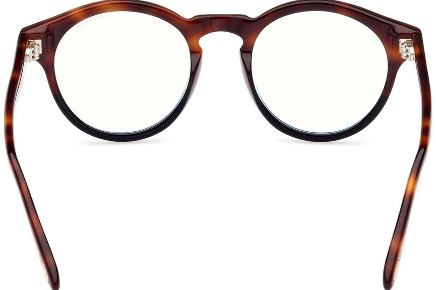 Ochelari Tom Ford FT5887-B 005 Rotunzi Havana