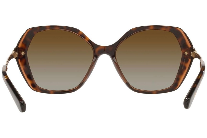 Ochelari de soare Bvlgari BV8241KB 5496T5 Polarized Specială Havana