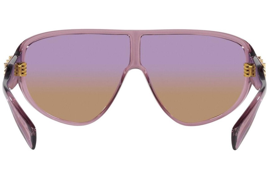 Ochelari de soare Michael Kors Empire Shield MK2194 3738EL Flat Top Violeți