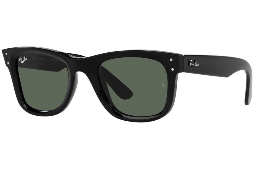 Ochelari de soare Ray-Ban Wayfarer Reverse RBR0502S 6677VR Pătrați Negri