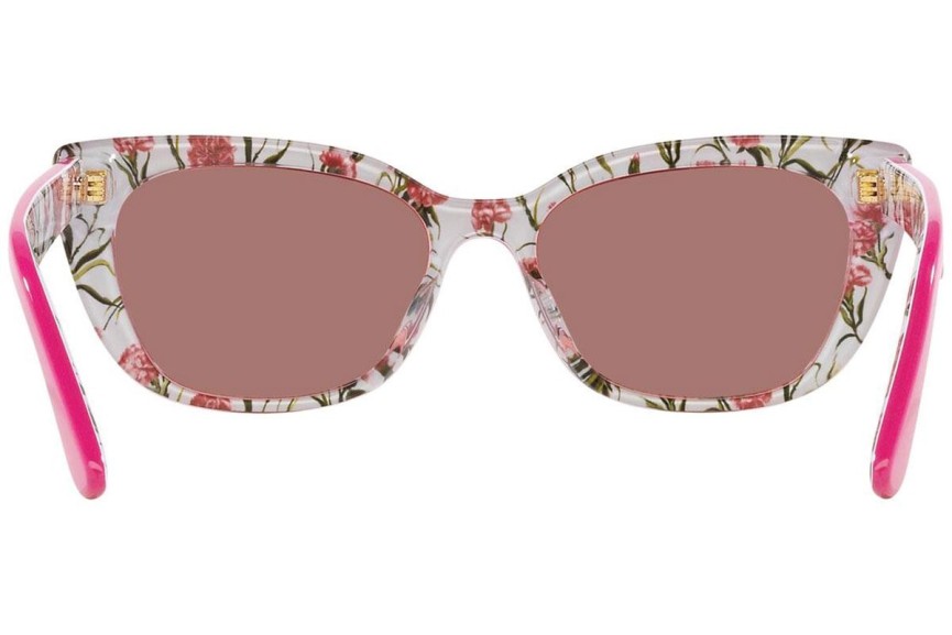 Ochelari de soare Dolce & Gabbana DX4427 3207/Z Cat Eye Roz