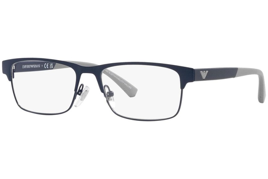 Ochelari Emporio Armani EK1001 3018 Dreptunghiulari Albaștri