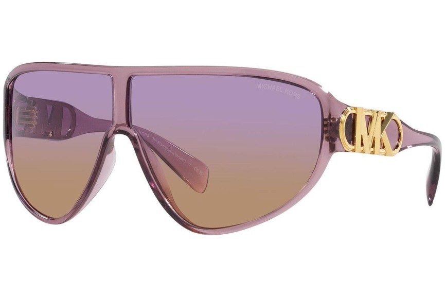 Ochelari de soare Michael Kors Empire Shield MK2194 3738EL Flat Top Violeți