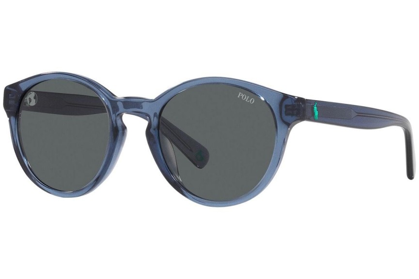 Ochelari de soare Polo Ralph Lauren PP9505U 609287 Rotunzi Albaștri