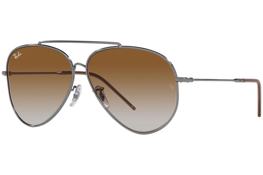 Ochelari de soare Ray-Ban Aviator Reverse RBR0101S 004/CB Pilot Gri