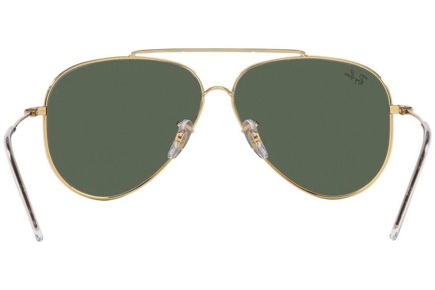 Ochelari de soare Ray-Ban Aviator Reverse RBR0101S 001/VR Pilot Aurii