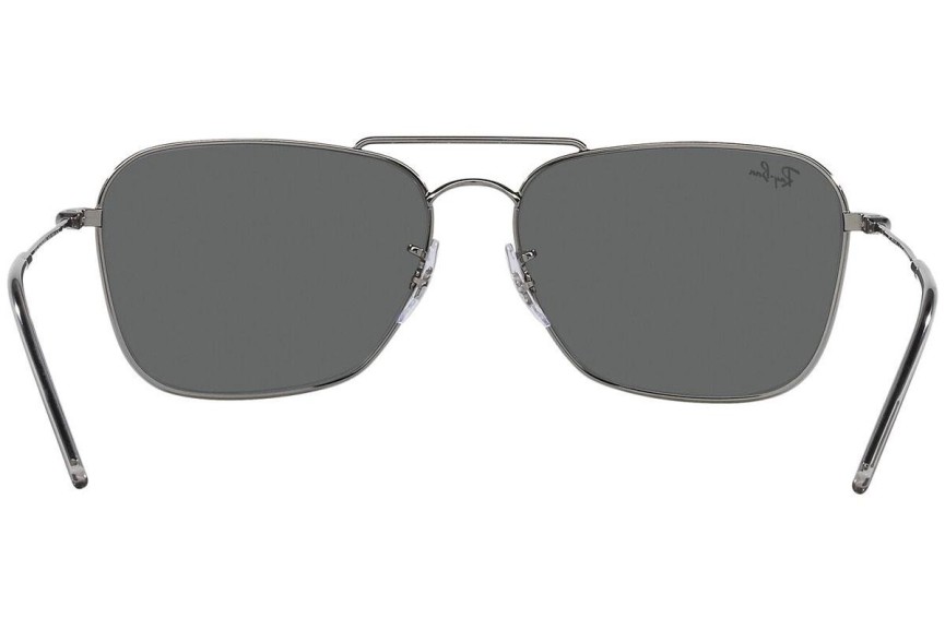 Ochelari de soare Ray-Ban Caravan Reverse RBR0102S 004/GR Dreptunghiulari Gri