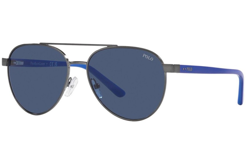 Ochelari de soare Polo Ralph Lauren PP9001 921580 Pilot Gri