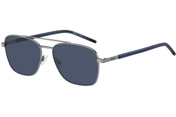 Ochelari de soare HUGO HG1269/S R81/KU Pilot Gri