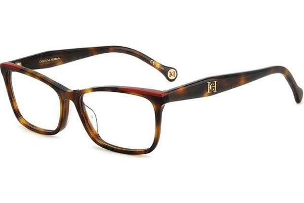 Ochelari Carolina Herrera HER0202/G O63 Dreptunghiulari Havana