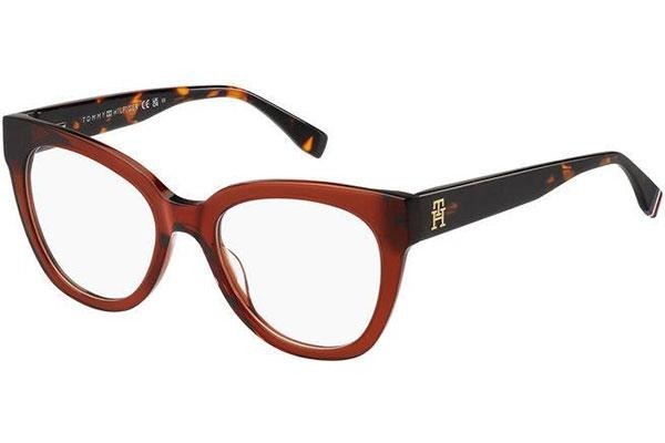 Ochelari Tommy Hilfiger TH2054 C9A Cat Eye Roșii