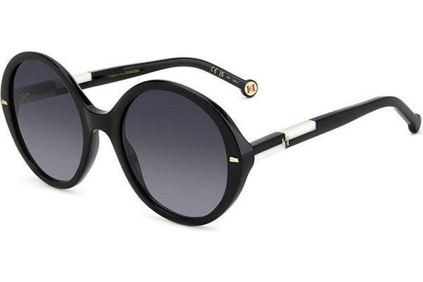 Ochelari de soare Carolina Herrera HER0177/S 80S/9O Ovali Negri