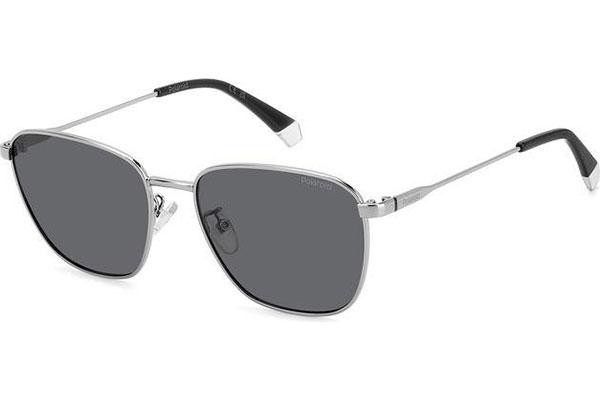 Ochelari de soare Polaroid PLD4159/G/S/X 6LB/M9 Polarized Dreptunghiulari Argintii