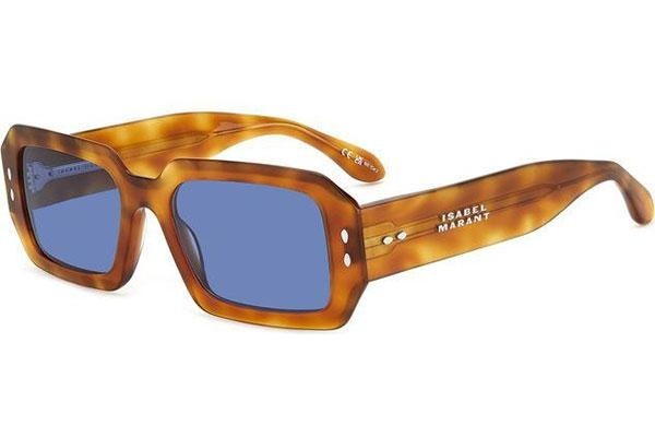 Ochelari de soare Isabel Marant IM0144/S WR9/KU Dreptunghiulari Havana